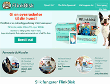 Tablet Screenshot of flinkbisk.no